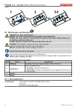 Preview for 54 page of Arneg Belgrado 2 H125 Direction For Installation And Use