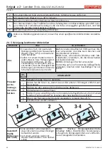 Preview for 82 page of Arneg Belgrado 2 H125 Direction For Installation And Use