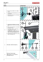 Preview for 38 page of Arneg Belgrado H125 Manual