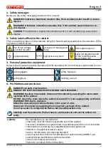 Preview for 34 page of Arneg BERGEN 2 BT/TN GI R290 Direction For Installation And Use