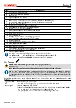 Preview for 62 page of Arneg BERGEN 2 BT/TN GI R290 Direction For Installation And Use