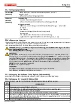 Preview for 70 page of Arneg BERGEN 2 BT/TN GI R290 Direction For Installation And Use