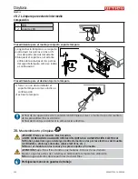 Preview for 108 page of Arneg Daytona Installation And Use Manual