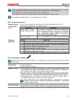 Preview for 133 page of Arneg Daytona Installation And Use Manual