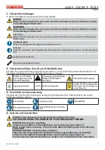 Предварительный просмотр 57 страницы Arneg Gander 4 Series Direction For Installation And Use