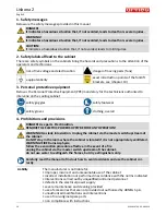 Preview for 40 page of Arneg Lisbona 2 LF 1C Direction For Installation And Use