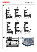 Preview for 106 page of Arneg Lisbona Direction For Installation And Use