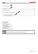 Preview for 85 page of Arneg Malaga H160 ventilated Direction For Installation And Use