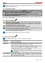 Preview for 99 page of Arneg Malaga H160 ventilated Direction For Installation And Use