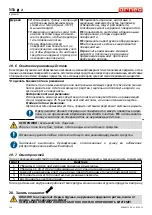 Preview for 117 page of Arneg Malaga H160 ventilated Direction For Installation And Use