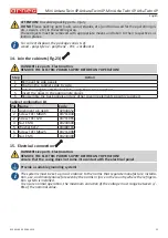 Preview for 46 page of Arneg Mini Ankara Twin 4P Series Direction For Installation And Use