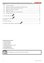 Preview for 83 page of Arneg Mini Ankara Twin 4P Series Direction For Installation And Use