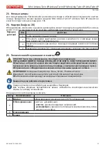 Preview for 147 page of Arneg Mini Ankara Twin 4P Series Direction For Installation And Use