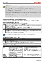 Preview for 30 page of Arneg NIMES LX 075 H219 BT DOOR GI Direction For Installation And Use