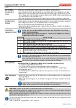 Preview for 58 page of Arneg Salzburg TCBM Installation And Operation Manual