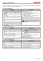 Preview for 72 page of Arneg Salzburg TCBM Installation And Operation Manual