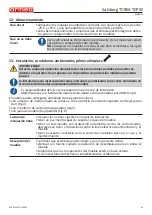 Preview for 97 page of Arneg Salzburg TCBM Installation And Operation Manual