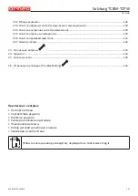 Preview for 109 page of Arneg Salzburg TCBM Installation And Operation Manual