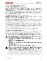 Предварительный просмотр 13 страницы Arneg SANTIAGO MF 105/210 Handbook