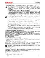 Предварительный просмотр 19 страницы Arneg SANTIAGO MF 105/210 Handbook