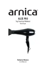 Предварительный просмотр 1 страницы Arnica ALIZE PRO User Manuals