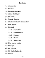 Preview for 2 page of Arnova KMP511 User Manual