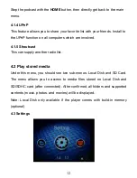 Preview for 13 page of Arnova KMP511 User Manual