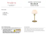 Arnsberg WILHELM 529210108 Assembly Instructions preview