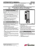 ARO 67343 Operator'S Manual preview