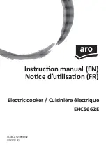 ARO EHC5662E Instruction Manual preview