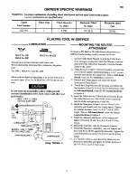 Предварительный просмотр 3 страницы ARO GH07A Series Operator'S Manual