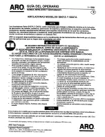 Предварительный просмотр 10 страницы ARO GH07A Series Operator'S Manual