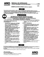 Предварительный просмотр 14 страницы ARO GH07A Series Operator'S Manual