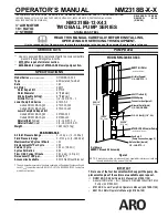 ARO NM2318B-13-X43 Series Operator'S Manual preview