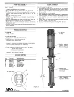 Предварительный просмотр 2 страницы ARO TWO-BALL PUMP 650475-X Operator'S Manual