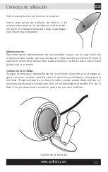 Предварительный просмотр 11 страницы Aroflora Lightlia Manual