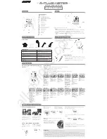 Предварительный просмотр 1 страницы AROFLY A-Plus Meter Quick Start Manual