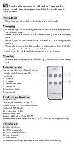 Preview for 2 page of AROHA 06Z Quick Reference Manual