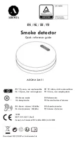 AROHA SM11 Quick Reference Manual предпросмотр