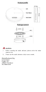 Предварительный просмотр 2 страницы AROHA SM11 Quick Reference Manual