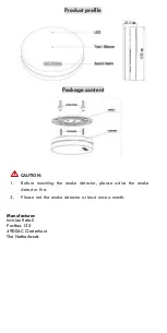 Предварительный просмотр 2 страницы AROHA SM11R4 Quick Reference Manual