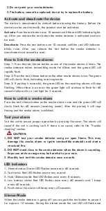 Preview for 5 page of AROHA SM11R4 Quick Reference Manual