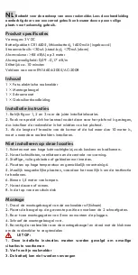 Preview for 8 page of AROHA SM11W Quick Reference Manual