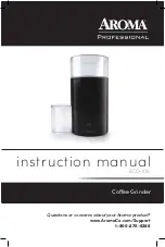 Aroma Professional ACG-106 Instruction Manual preview