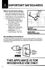 Предварительный просмотр 4 страницы Aroma Professional AEM-810 Instruction Manual