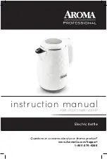 Aroma Professional AWK-3000 Instruction Manual preview