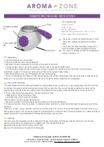 Preview for 3 page of Aroma-Zone COSMETIC MELTING BOWL Instructions