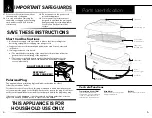 Предварительный просмотр 3 страницы Aroma 718B Instruction Manual