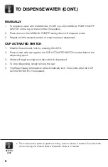 Preview for 8 page of Aroma AAP-340F-1 Instruction Manual