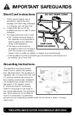 Предварительный просмотр 4 страницы Aroma AAP-340SB-1 Instruction Manua